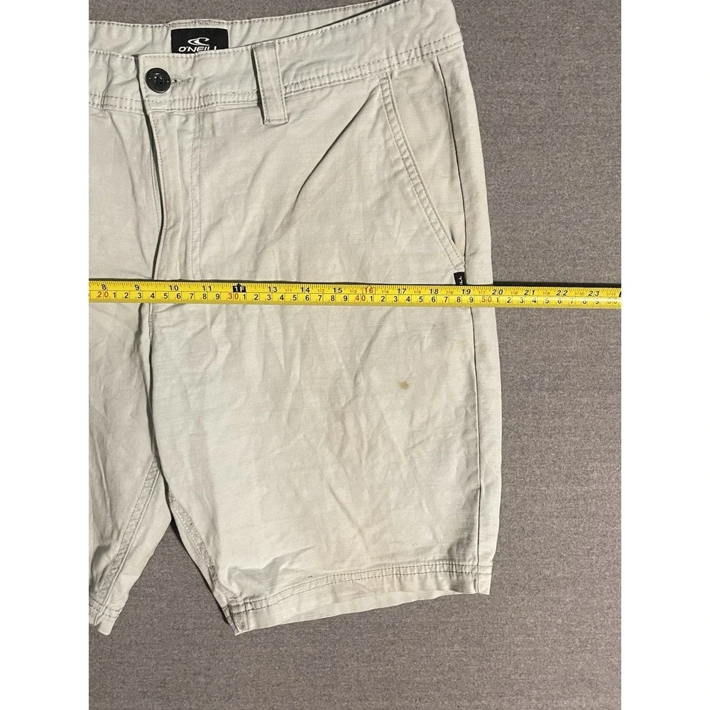 ONeill Light Baby Blue Casual Shorts Mens Size 32 Standard Fit Beach Coastal